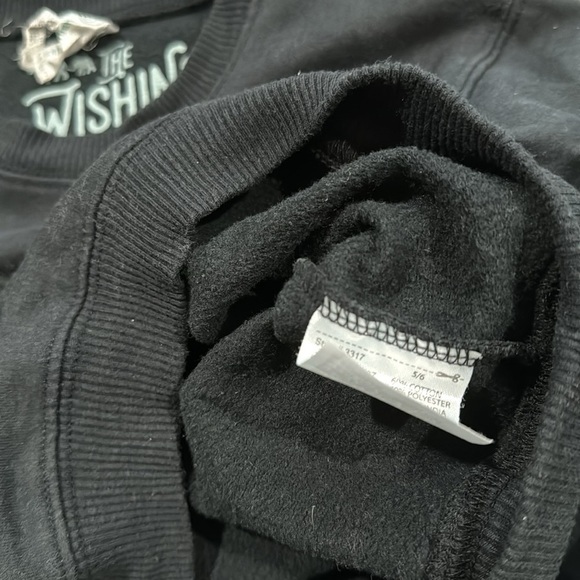 The wishing elephant Halloween goul gang sweatshirt black 5/6 - Picture 4 of 4